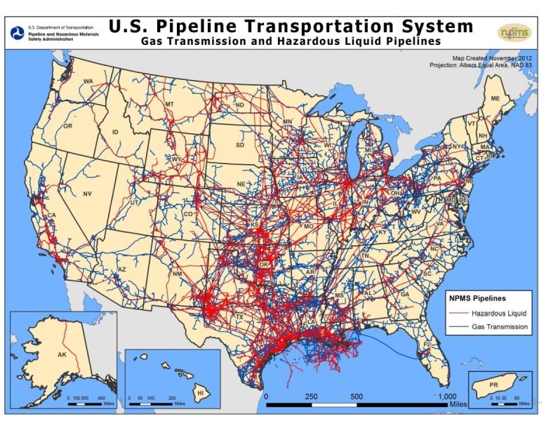 Pipeline Map